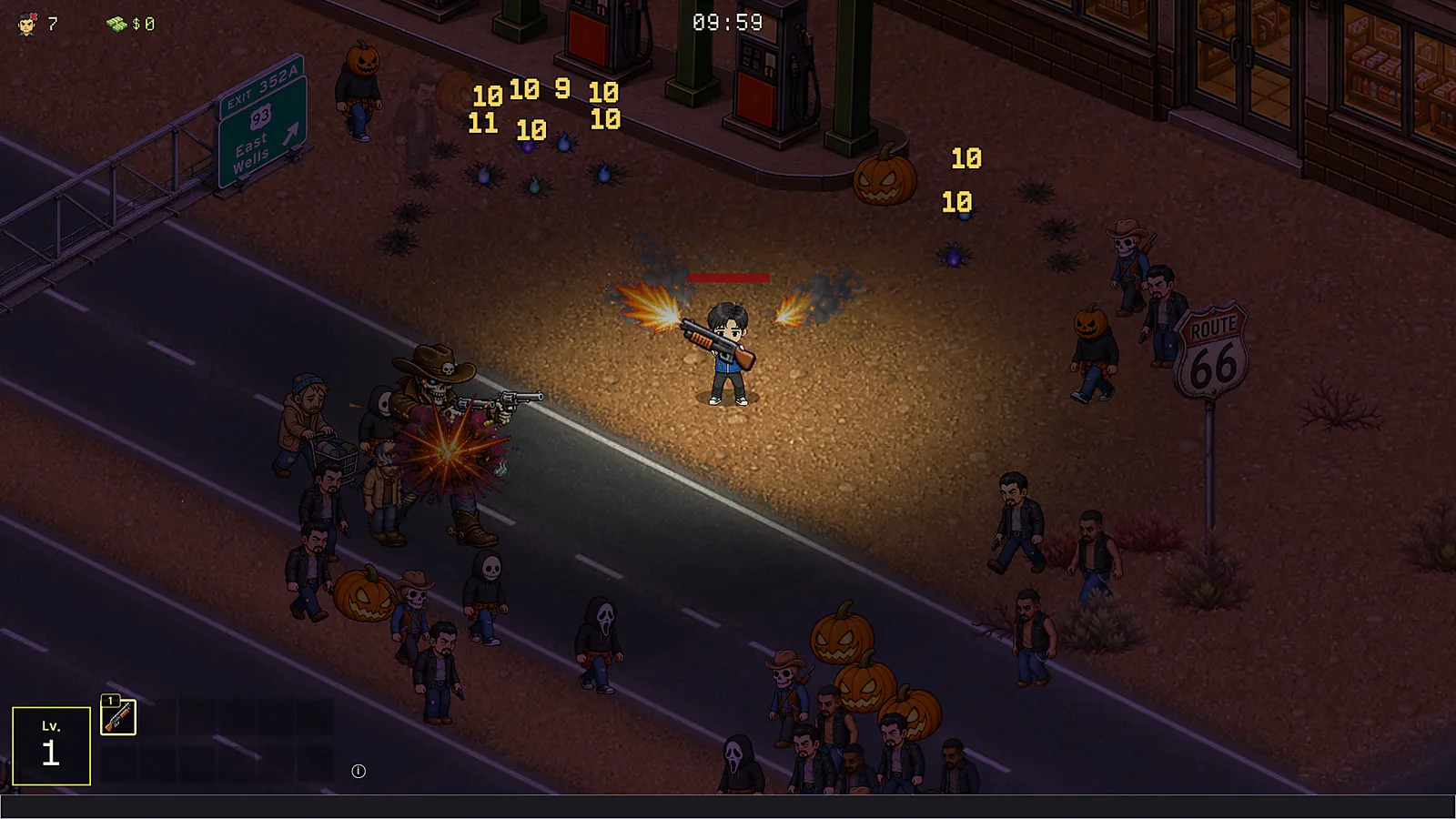 Texas branch overrun by a crowd of customers